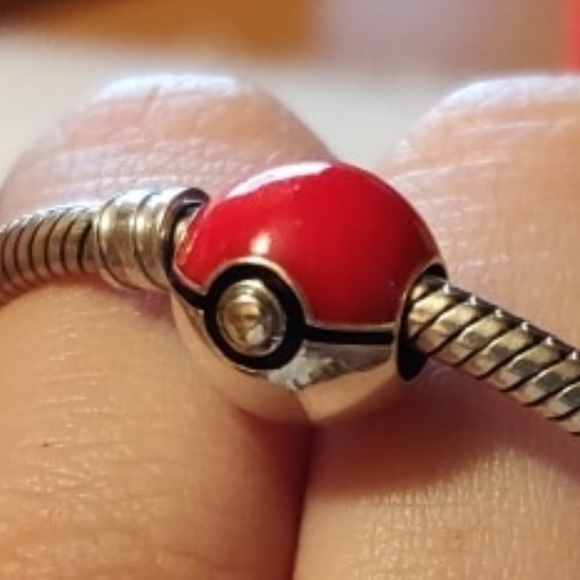 Pokémon 925 sterling silver bead charm - Picture 2 of 5